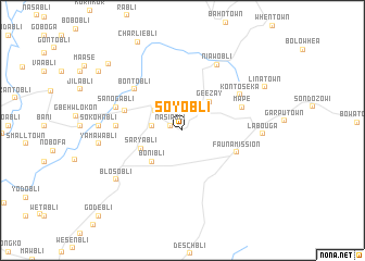 map of Soyobli