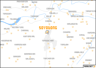 map of Soyo-dong