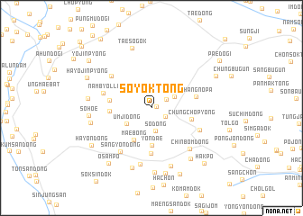 map of Sŏyŏk-tong