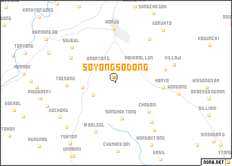 map of Soyongso-dong