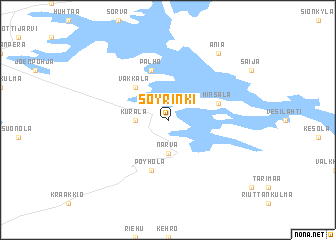 map of Söyrinki