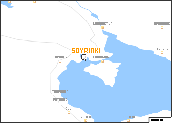 map of Söyrinki