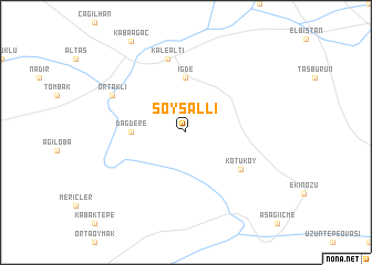 map of Soysallı