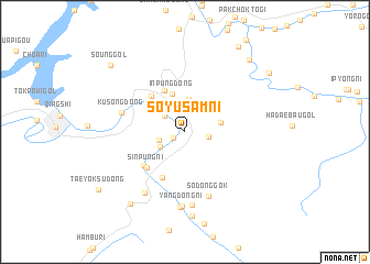 map of Soyusam-ni