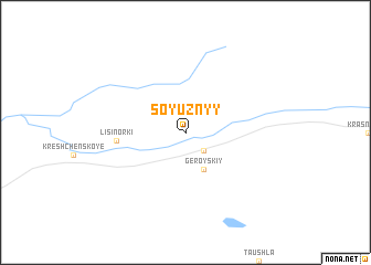 map of Soyuznyy