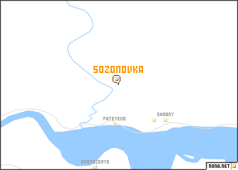 map of Sozonovka