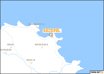 map of Sozopol