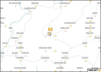 map of So