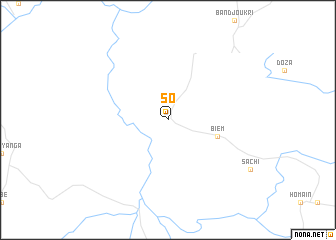 map of So