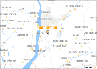 map of Spackenkill