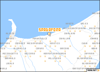 map of Spadafora