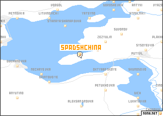 map of Spadshchina