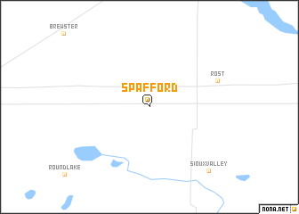 map of Spafford