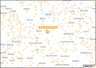 map of Spahin Han