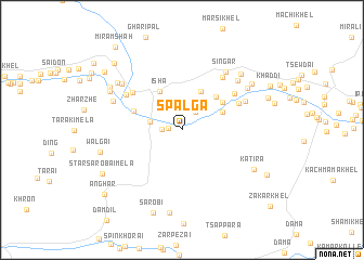 map of Spalga