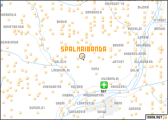 map of Spalmai Bānda