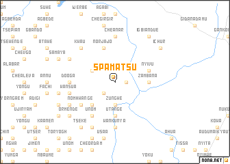 map of Spamatsu