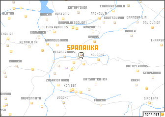 map of Spanaíïka