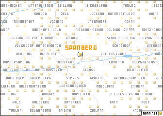 map of Spanberg