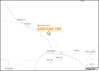 map of Spandaryan