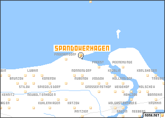 map of Spandowerhagen