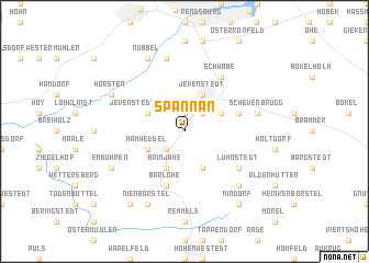 map of Spannan