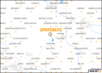 map of Spansberg