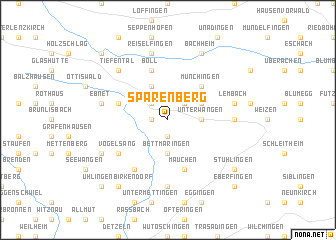 map of Sparenberg