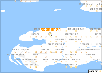 map of Sparhörn