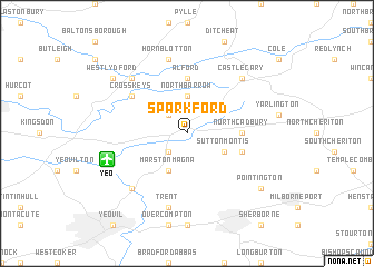 map of Sparkford