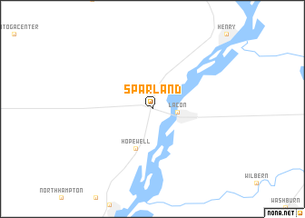 map of Sparland