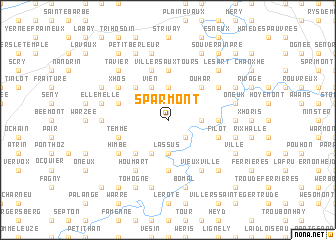 map of Sparmont