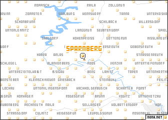 map of Sparnberg