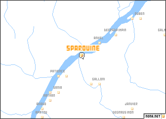 map of Sparouine
