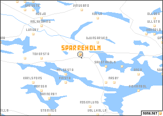 map of Sparreholm