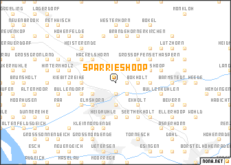 map of Sparrieshoop