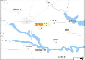 map of Sparrow