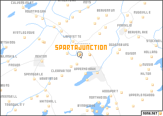 map of Sparta Junction