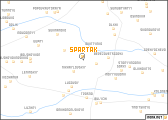 map of Spartak