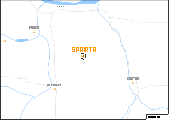 map of Sparta