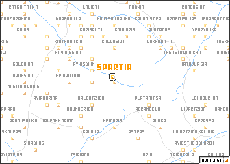 map of Spartiá