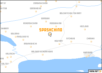 map of Spashchino