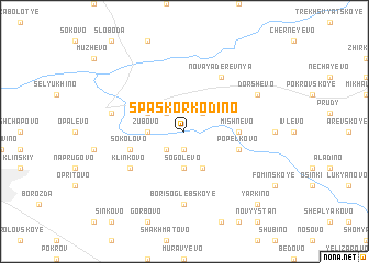 map of Spas-Korkodino