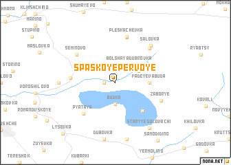 map of Spaskoye Pervoye