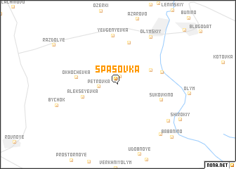 map of Spasovka