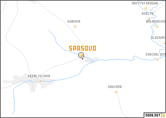 map of Spasovo