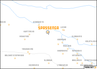 map of Spas-Sen\