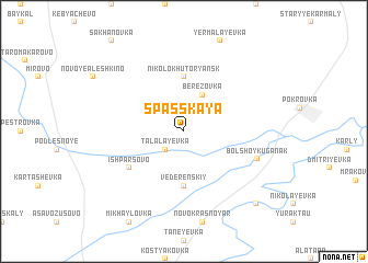 map of Spasskaya