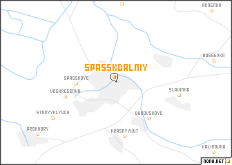 map of Spassk-Dal\