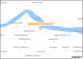 map of Spasskiye Murzy